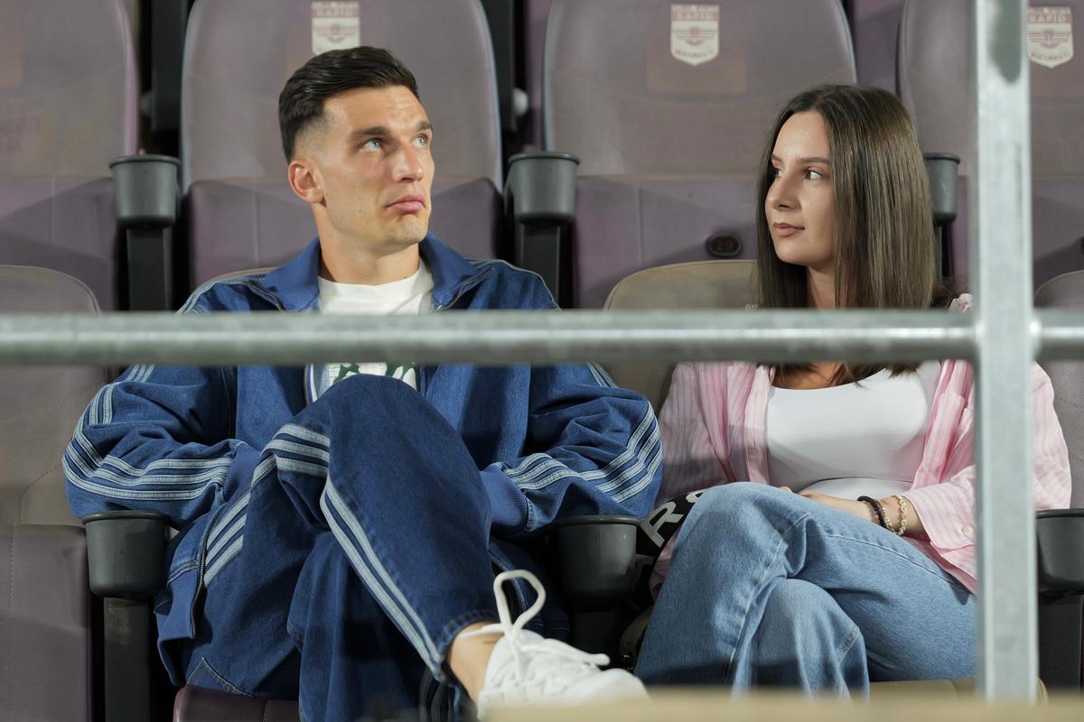 Rapid - FC Voluntari, imagini înainte de meci