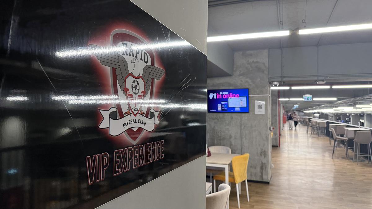 Rapid - FC Voluntari, imagini înainte de meci