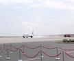 Cum arată avionul care îi poartă numele regretatului Mircea Lucescu // foto: Andrei Furnigă (GSP)