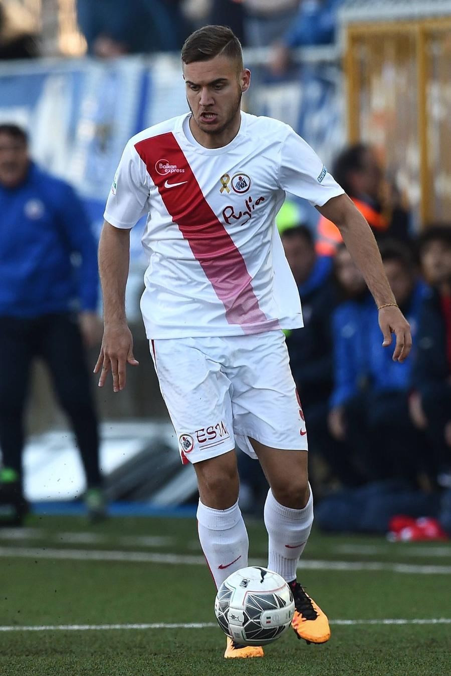 George Pușcaș a jucat 35 de meciuri pentru Bari, marcând 9 goluri și oferind un assist / Foto: Imago Andrea Camplone, fostul antrenor al lui George Pușcaș, internat în stare gravă » E la terapie intensivă, după un meci de padel