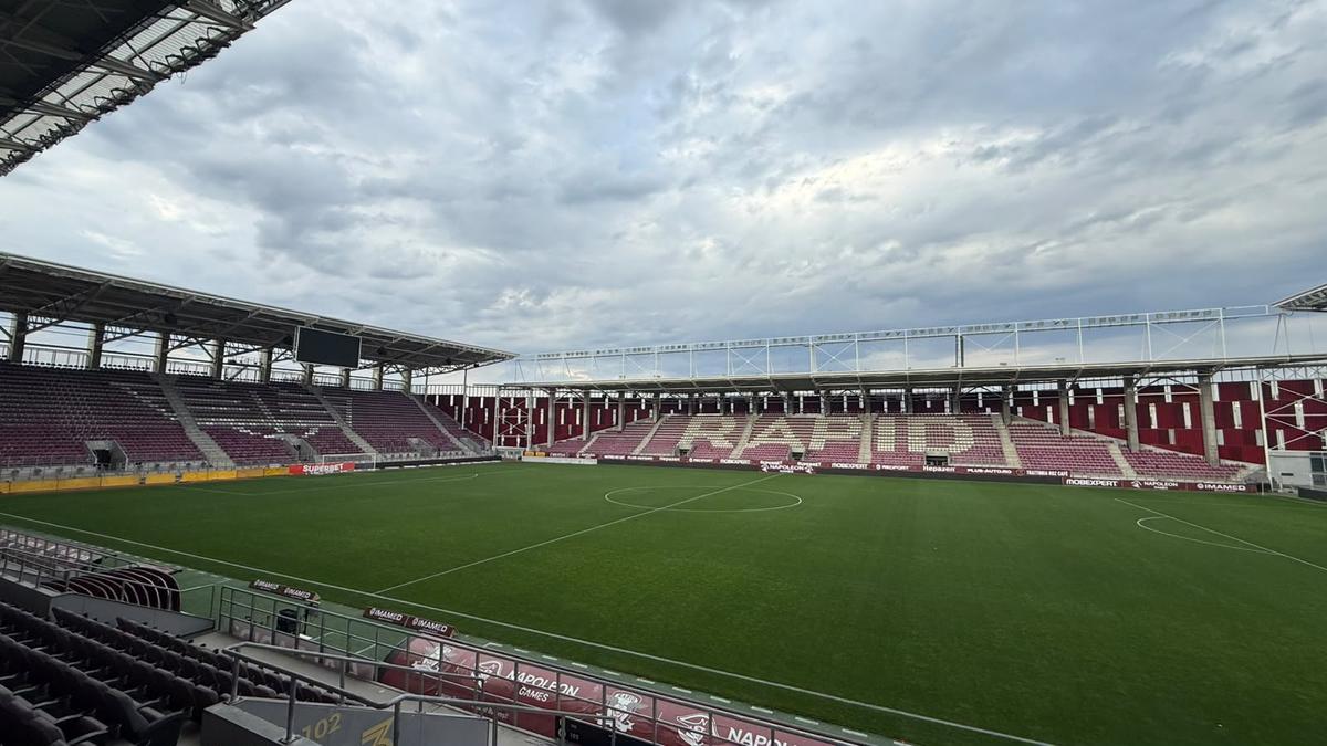 Rapid - FC Voluntari, imagini înainte de meci