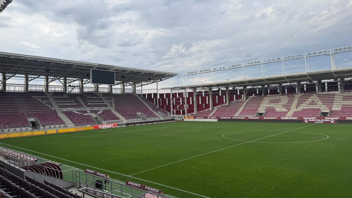 Rapid - FC Voluntari, imagini înainte de meci