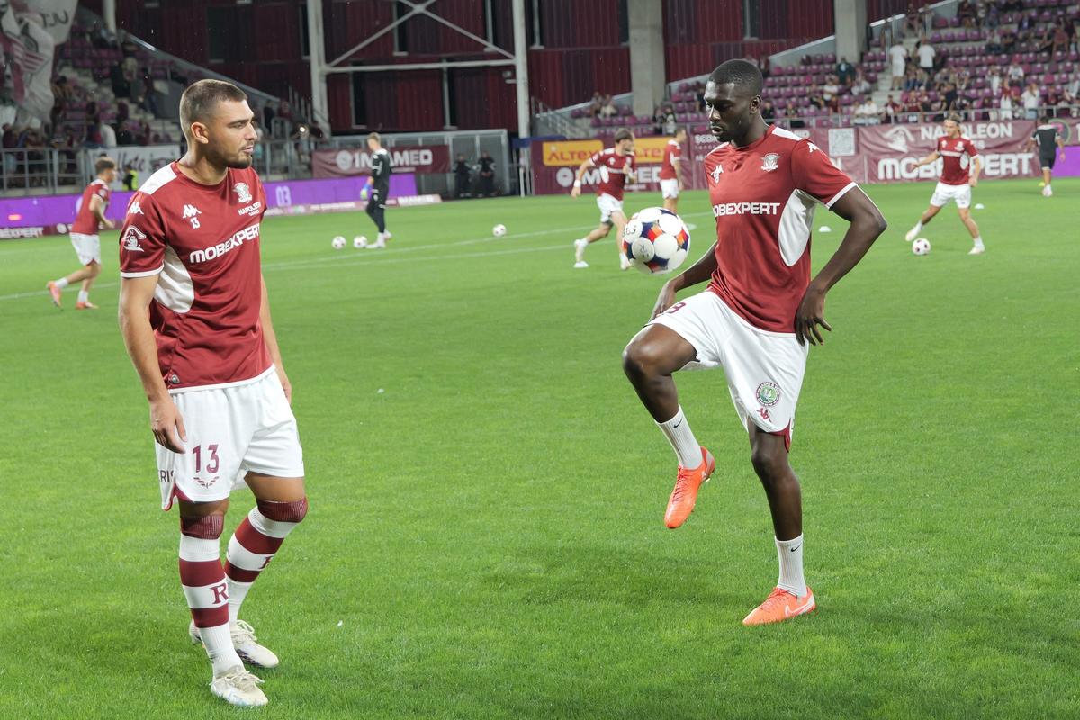 Rapid - FC Voluntari, imagini înainte de meci