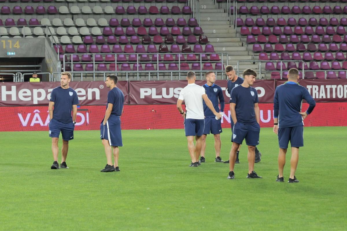 Rapid - FC Voluntari, imagini înainte de meci