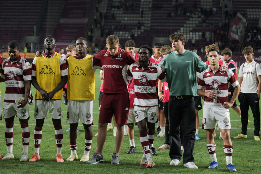Olimpiu Moruțan, decisiv în Rapid - FC Voluntari // foto: Andrei Furnigă GSP