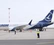 Cum arată avionul care îi poartă numele regretatului Mircea Lucescu // foto: Andrei Furnigă (GSP)
