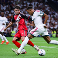 Andrei Rațiu, în meciul dintre Real Madrid și Rayo Vallecano // foto: imago images