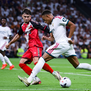 Andrei Rațiu, în meciul dintre Real Madrid și Rayo Vallecano // foto: imago images