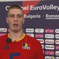 David Runcan, mezinul naționalei masculine de volei