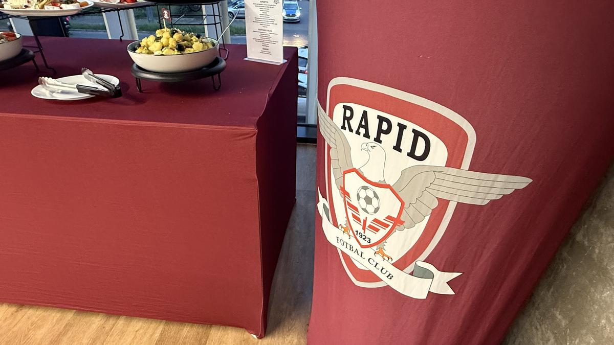 Rapid - FC Voluntari, imagini înainte de meci