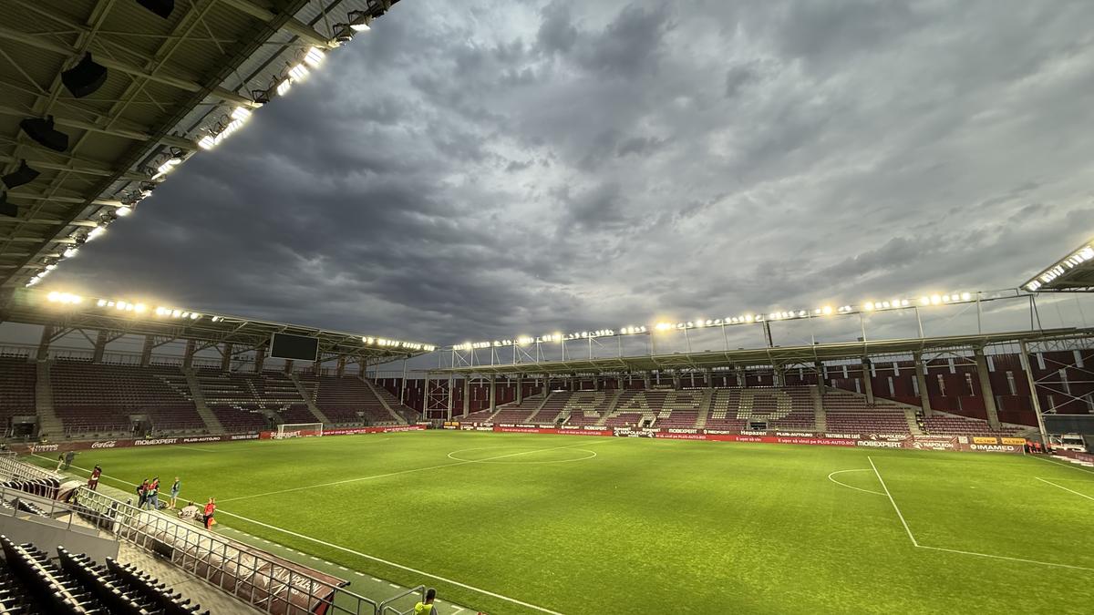 Rapid - FC Voluntari, imagini înainte de meci