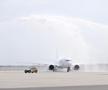 Cum arată avionul care îi poartă numele regretatului Mircea Lucescu // foto: Andrei Furnigă (GSP)