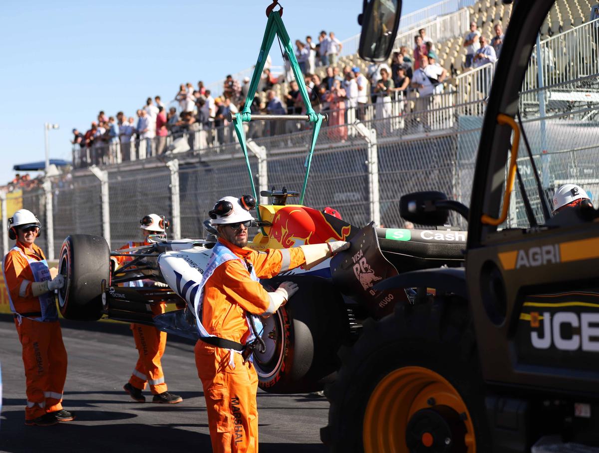 Serie de accidente în antrenamentele pentru Marele Premiu de la Madrid