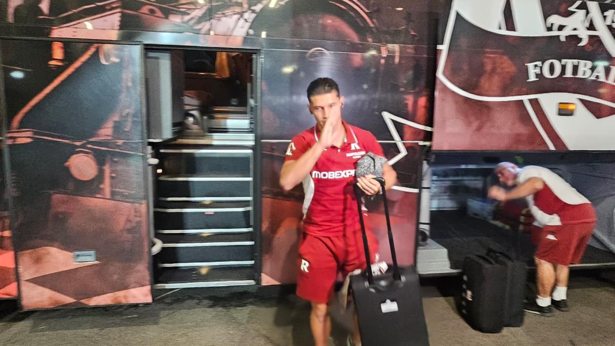 Rapid - FC Voluntari, imagini înainte de meci
