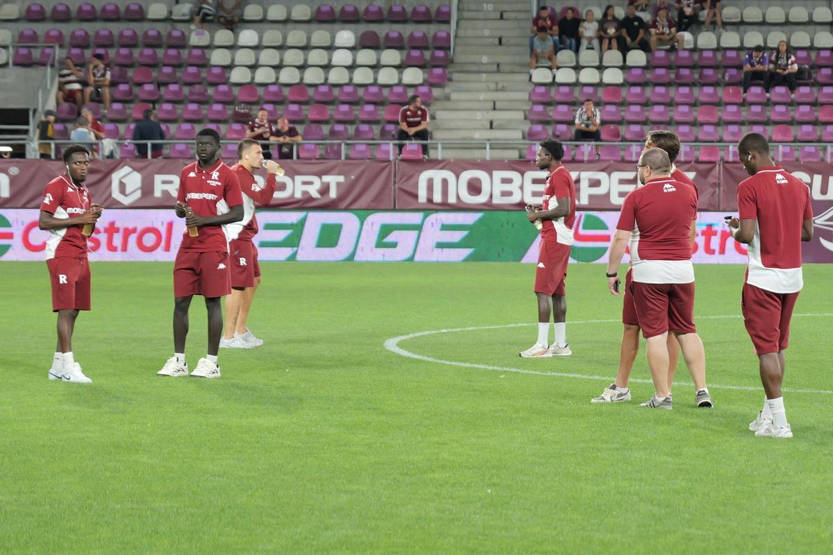 Rapid - FC Voluntari, imagini înainte de meci