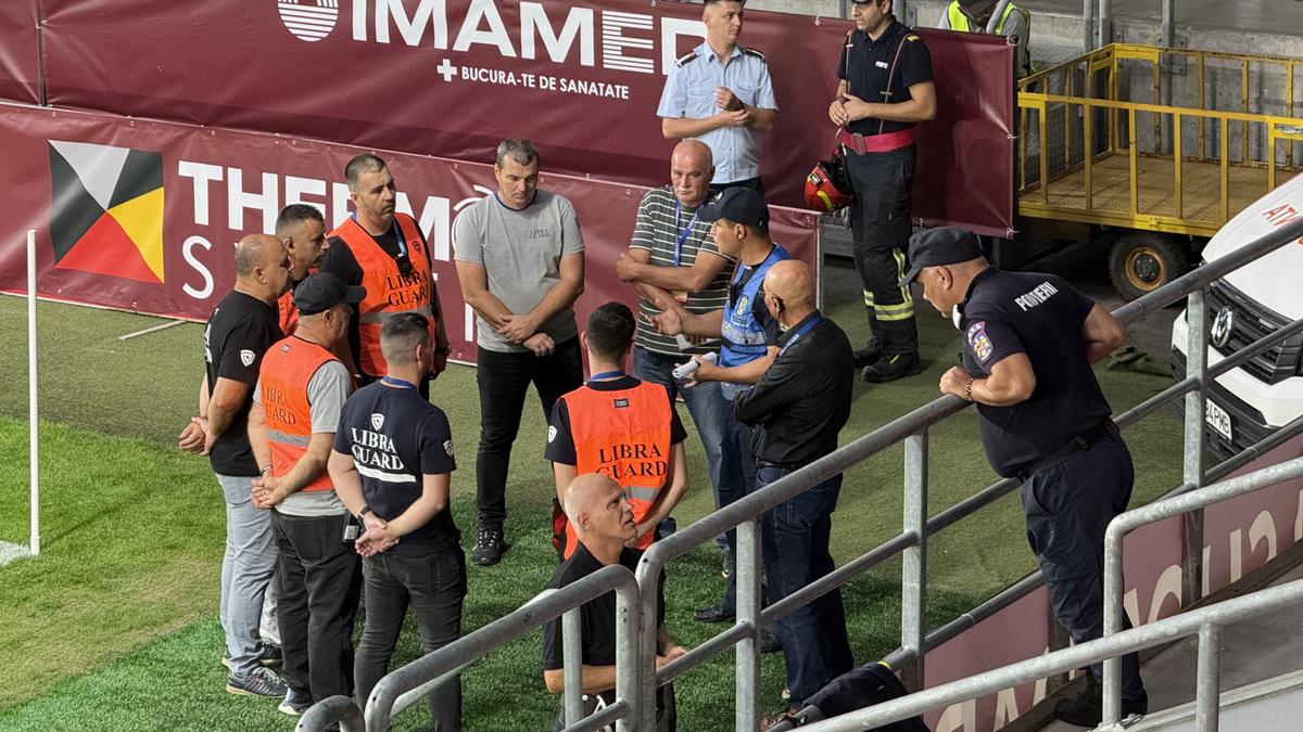 Rapid - FC Voluntari, imagini înainte de meci