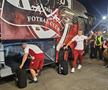 Rapid - FC Voluntari, imagini înainte de meci