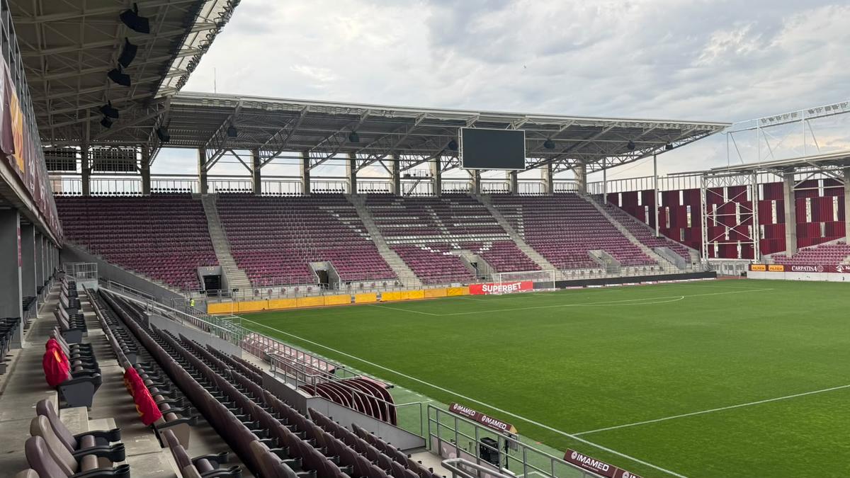 Rapid - FC Voluntari, imagini înainte de meci