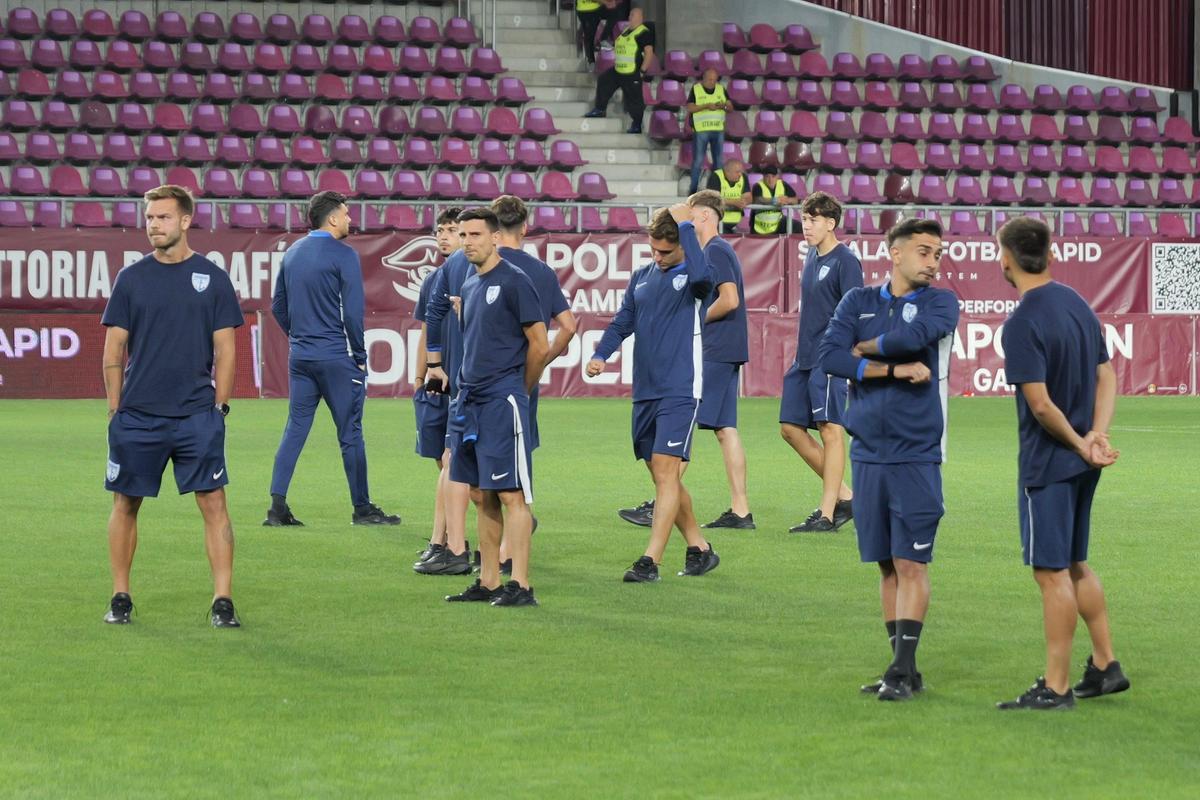Rapid - FC Voluntari, imagini înainte de meci