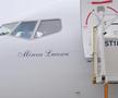 Cum arată avionul care îi poartă numele regretatului Mircea Lucescu // foto: Andrei Furnigă (GSP)