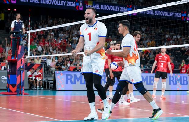 Bela Bartha, despre primul succes al României la EuroVolley și marele meci de azi contra Germaniei: „Am fost mai calmi, mai lucizi”
