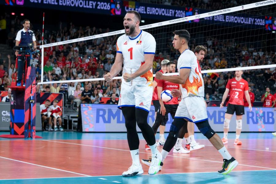 Bela Bartha, 10 puncte în victoria cu Elveția/Foto: Florin Petean (CEV) Vedeta naționalei Franței l-a descris pe Bela Bartha, unul din liderii României: „Un viking. E foarte tare”