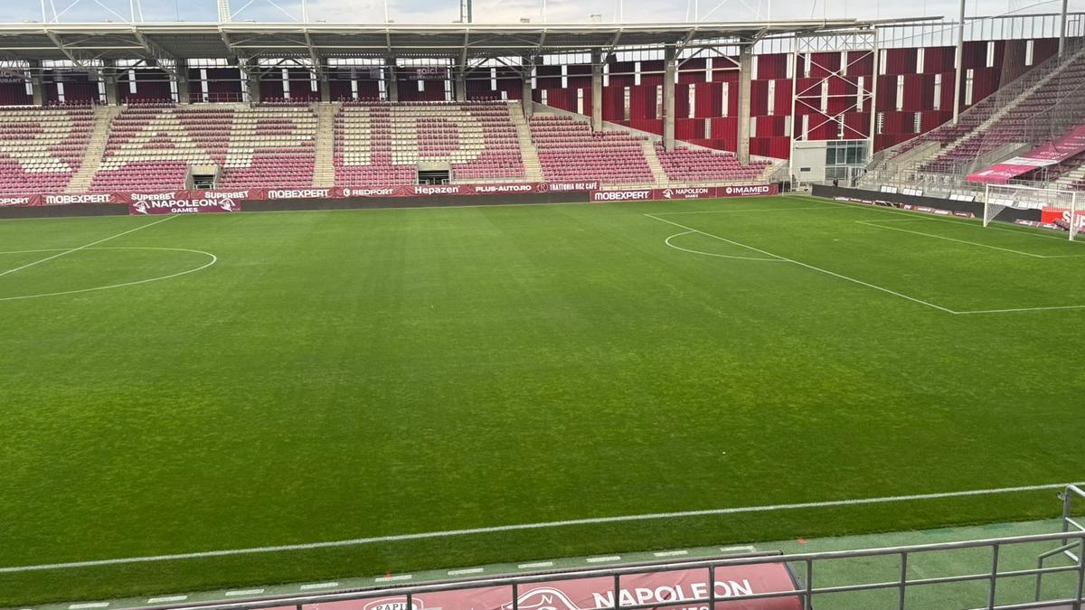 Rapid - FC Voluntari, imagini înainte de meci