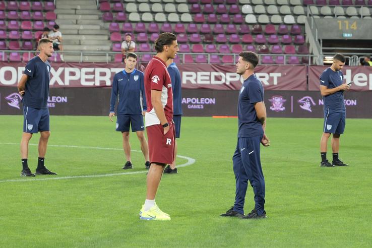 Rapid - FC Voluntari, imagini înainte de meci, foto: Andrei Furnigă (GSP)