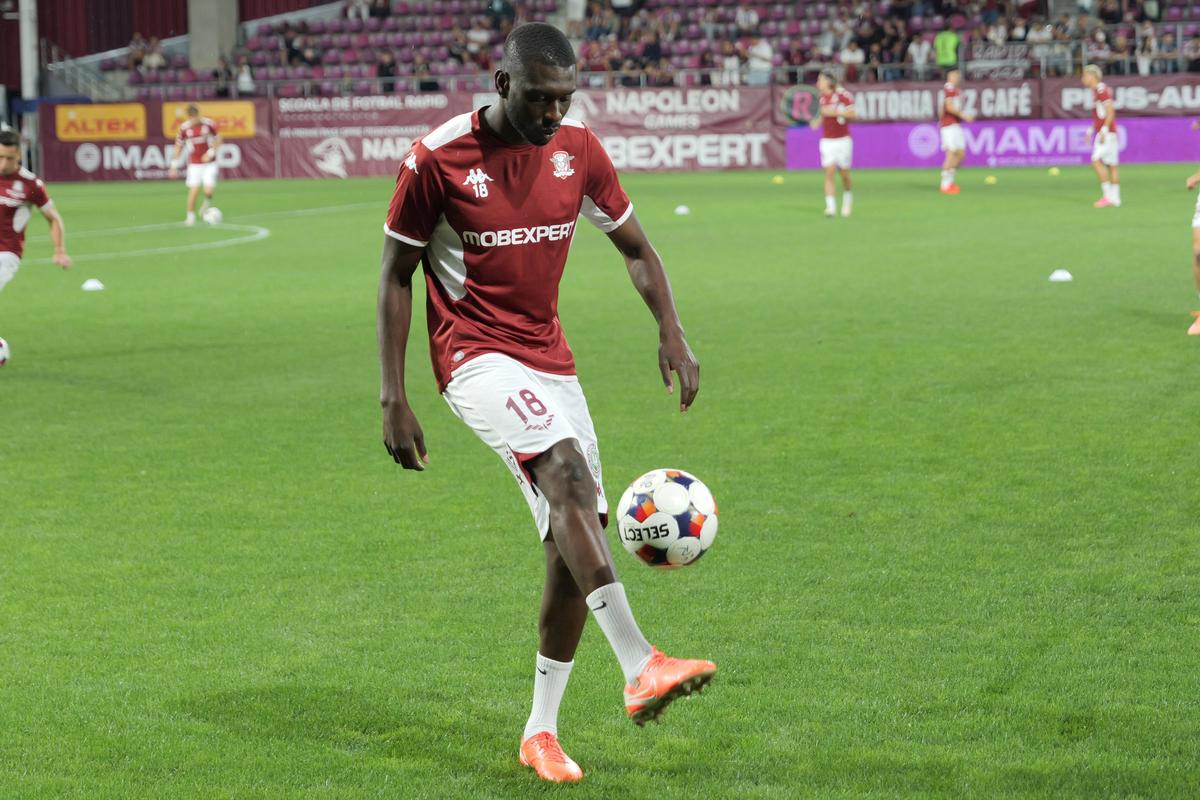Rapid - FC Voluntari, imagini înainte de meci