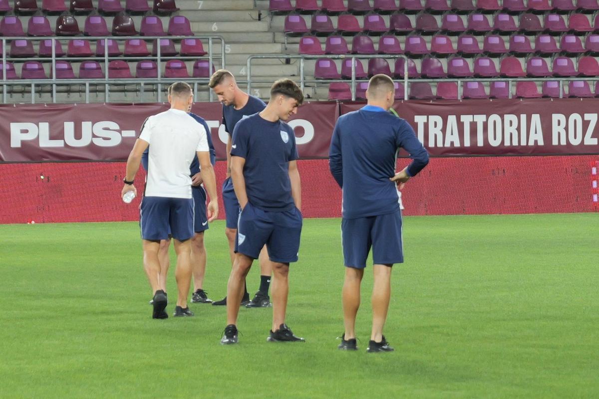 Rapid - FC Voluntari, imagini înainte de meci