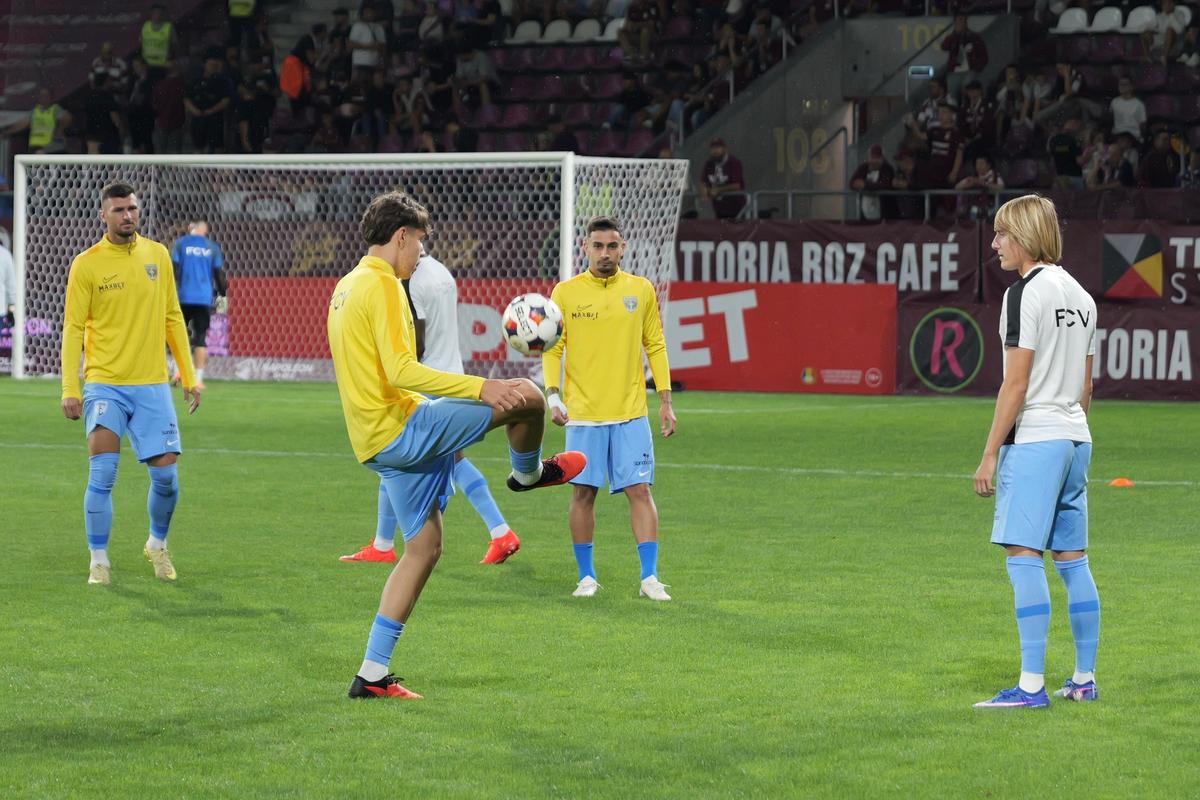 Rapid - FC Voluntari, imagini înainte de meci