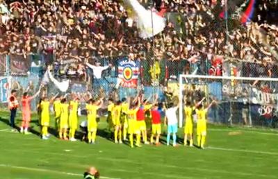CSA STEAUA - RAPID FNG 10-0 // VIDEO Roș-albaștrii au făcut spectacol + Incidente cu ultrașii în prim-plan!