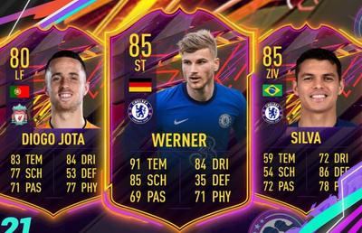 Încă două carduri OTW vin în FIFA 21 » Variante interesante din Premier League pentru gameri!