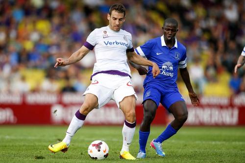 Francisco Junior (albastru), în perioada petrecută la Everton // foto: Guliver/gettyimages