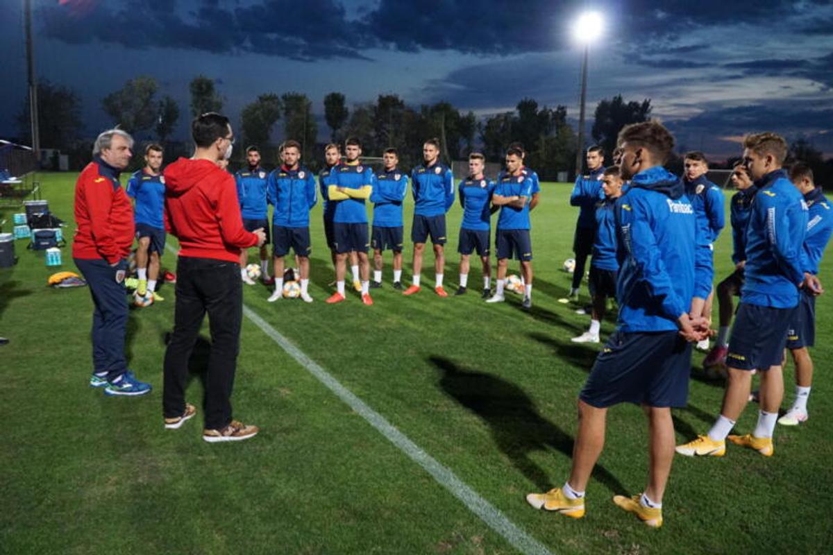 România U21 pe Ghencea sub privirile lui Burleanu și Stoichiță