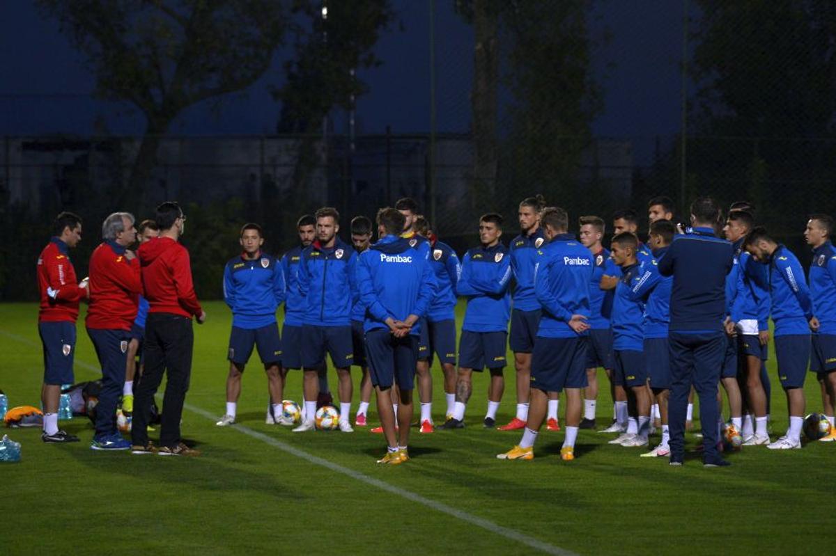 România U21 pe Ghencea sub privirile lui Burleanu și Stoichiță