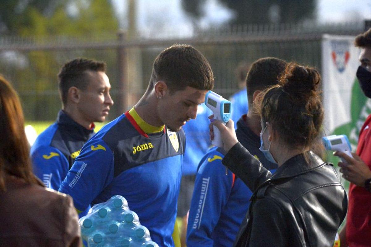 România U21 pe Ghencea sub privirile lui Burleanu și Stoichiță