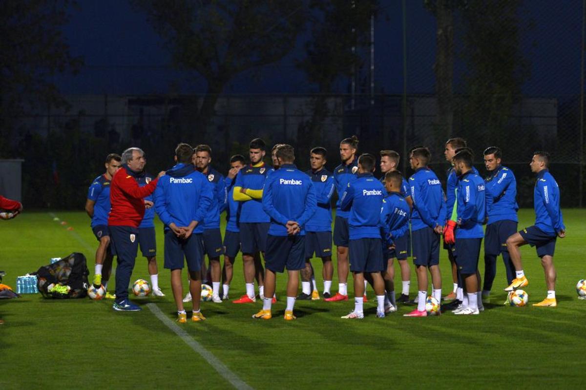 România U21 pe Ghencea sub privirile lui Burleanu și Stoichiță
