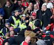 Din nou scandal la Anglia - Ungaria! » Bătaie pe Wembley: maghiarii i-au forțat pe polițiști să se retragă în stadion, după îngenuncherea contra rasismului