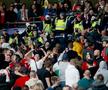 Din nou scandal la Anglia - Ungaria! » Bătaie pe Wembley: maghiarii i-au forțat pe polițiști să se retragă în stadion, după îngenuncherea contra rasismului
