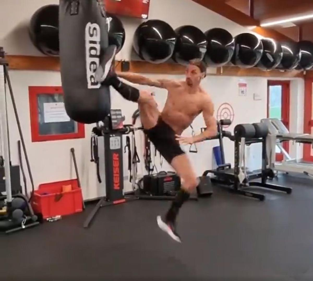 Ibrahimovic a strâns 3,7 milioane de vizualizări în 12 ore pe TikTok! Zlatan e obsedat de sală și se laudă cu forma fizică de excepție