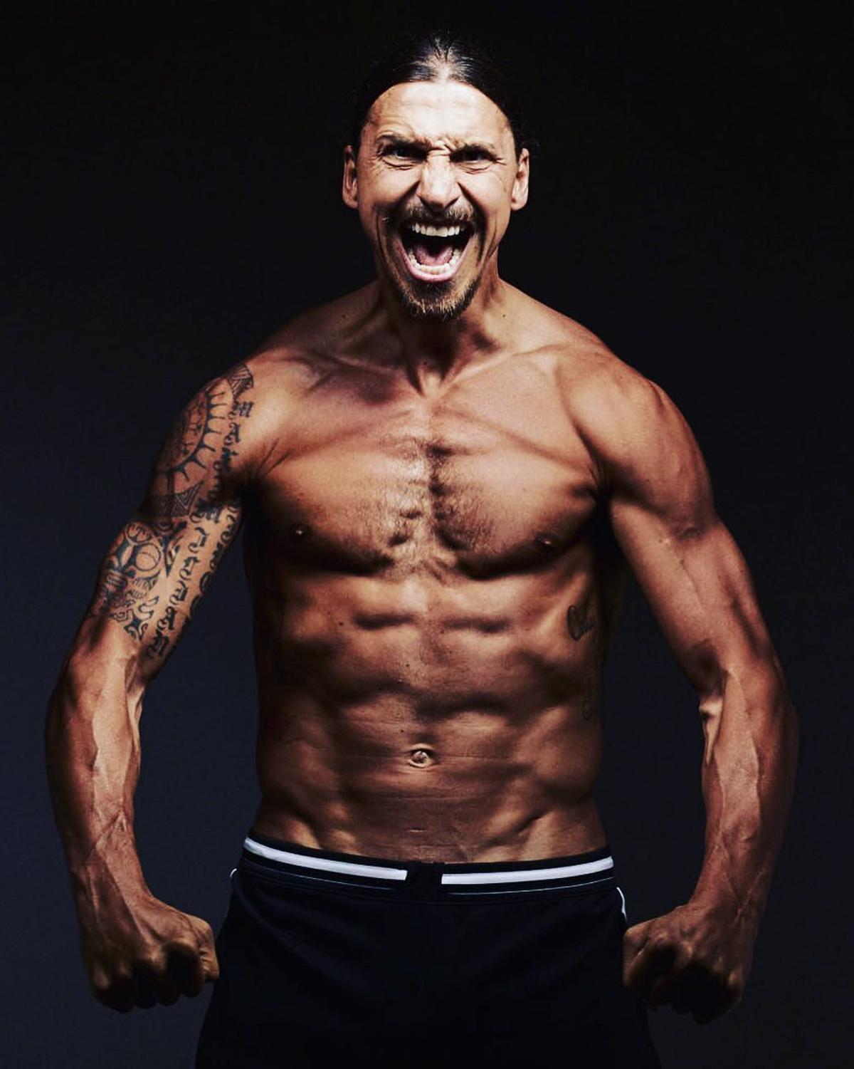 Zlatan e obsedat de sport