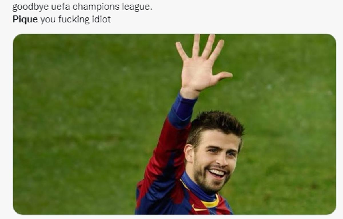 Internetul râde de Pique după gafa din Barcelona - Inter » Cele mai tari glume la adresa fundașului