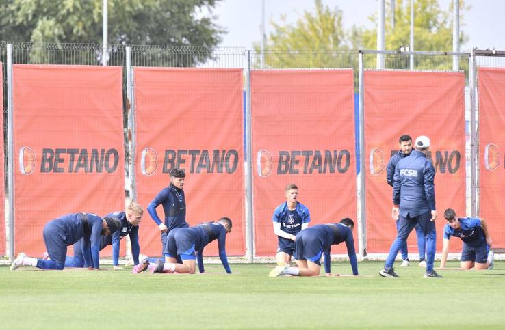 Antrenament FCSB înaintea returului cu Silkeborg (foto: Cristi Preda/GSP)