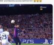 Internetul râde de Pique după gafa din Barcelona - Inter » Cele mai tari glume la adresa fundașului