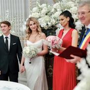 Cei doi miri, alături nașii Gigi și Ecaterina Nețoiu