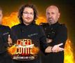 Antena 1 a anunțat că Florin Dumitrescu, Cătălin Scărlătescu și Sorin Bontea nu vor mai face parte din juriul showului culinar „Chefi la Cuțite”.