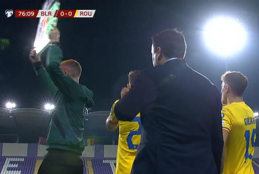 FOTO: Captură TV @Antena 1 România s-a încurcat cu Belarus, iar calculele calificării la EURO 2024 s-au complicat teribil » Clasamentul ACUM