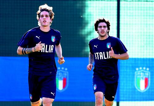 Nicolo Zaniolo și Sandro Tonali, foto: Guliver/gettyimages