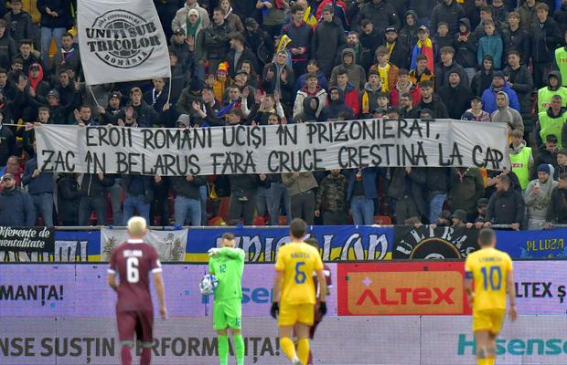 Cine-i mai înțelege? Comunicat absurd al ultrașilor români: „Ar fi trebuit să fim la Minsk! Fără spectatori fără vreun temei”
